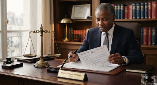 Juriste du cabinet CRCNI examinant un dossier de créance